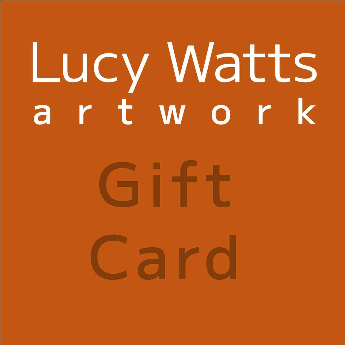 Lucy Watts artwork