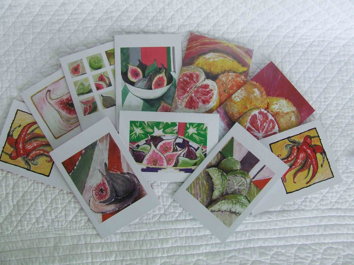 1. Just Fruity mixed pack of 10 Cards